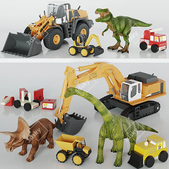 Archive of Toys: Max 2011, FBX, Textures 3D model image 1