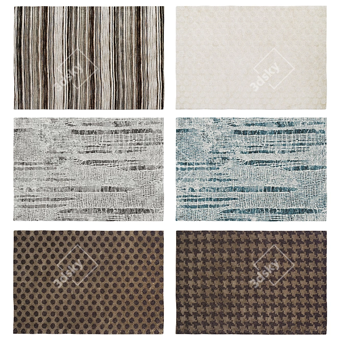 Elegant Rugs Collection | SITAP Part 4 3D model image 2