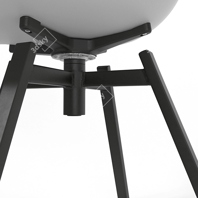 Modern Rezeda Armchair 3D model image 3