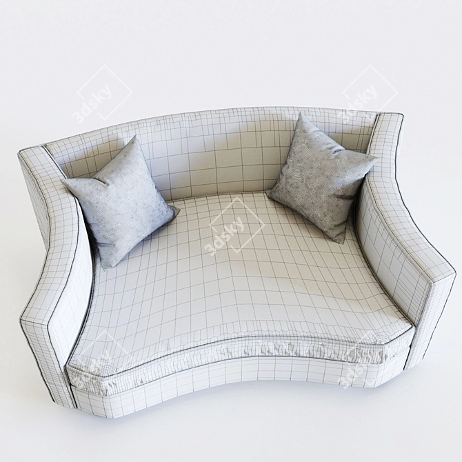 Eichholtz Giulietta Sofa Set - Elegant and Stylish 3D model image 3