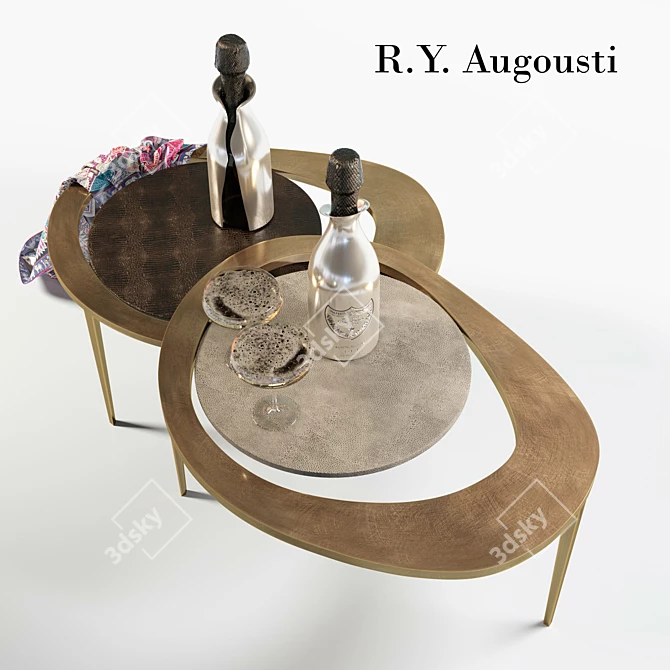 Versatile RYAugousti Coffee Tables 3D model image 1