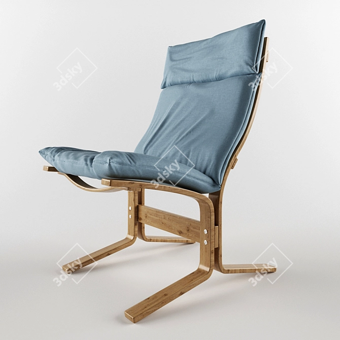 Ikea Comfort Armchair 3D model image 1