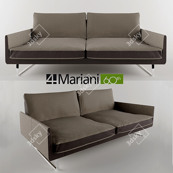 Elegant Mariani Joshua Diva 210 3D model image 1