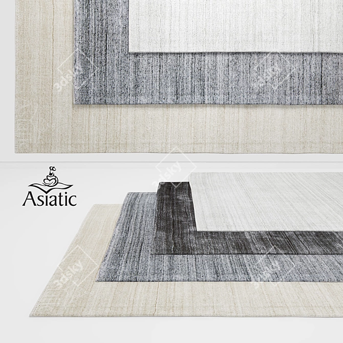 Elegant Asiatic Linley Rugs Collection 3D model image 1