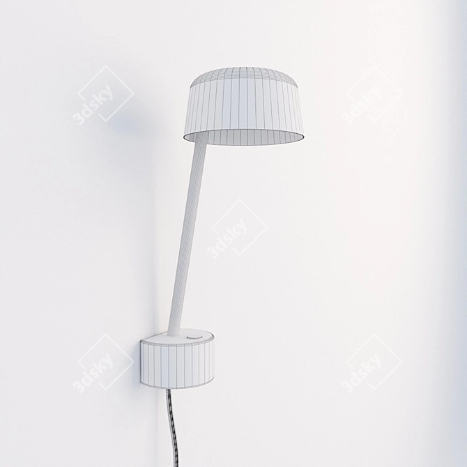 Sleek Muuto LEAN Fixtures 3D model image 3