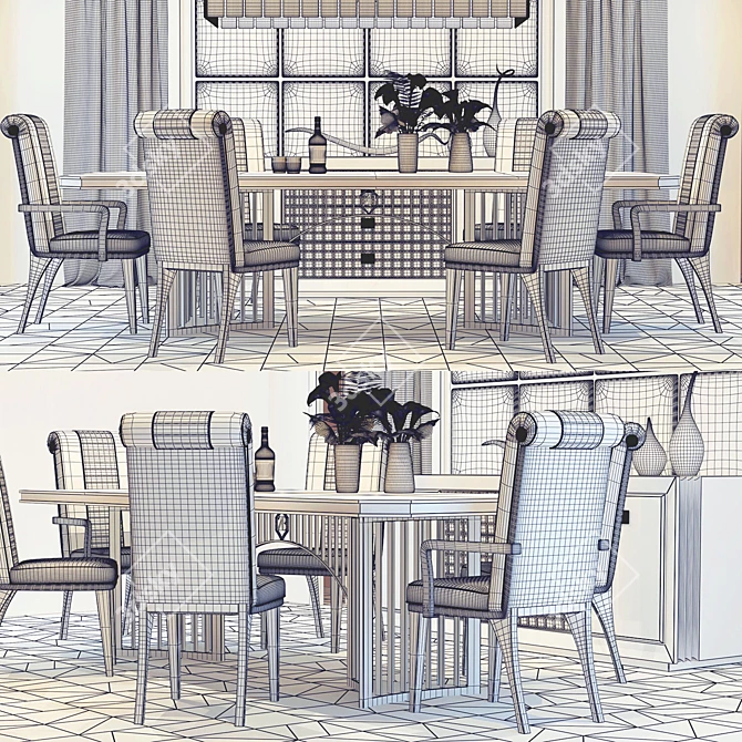 Orion: Elegant Luxury Set 3D model image 3