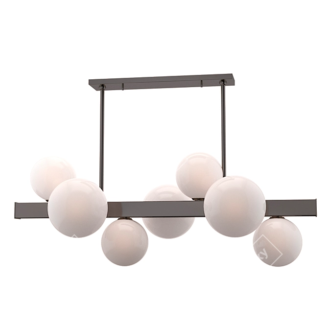 Sleek and Stylish Hinsdale Linear Suspension 3D model image 2