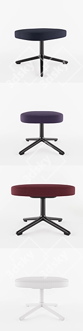 Elevate Your Comfort: Era Lounge Chair 3D model image 3