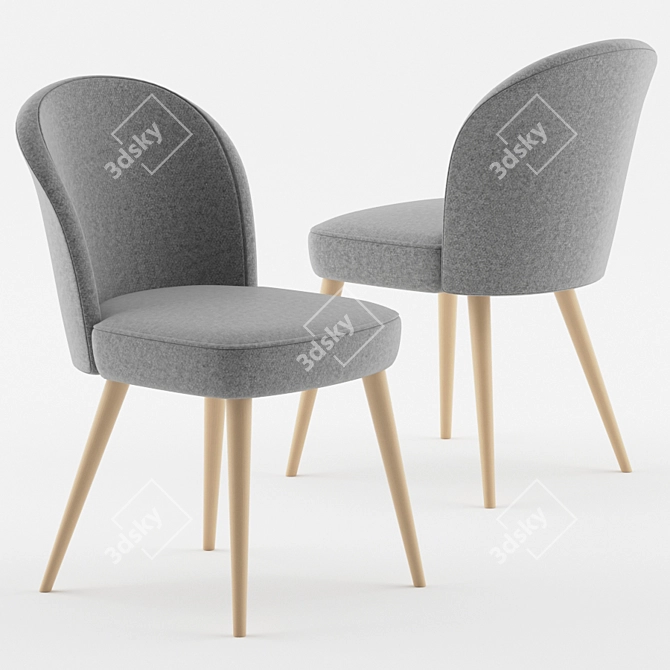 Elegant Rose 03011 Montbel - 3D Model 3D model image 1