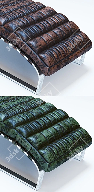 Oviedo Lounge: Sleek and Stylish 150cm Sofa 3D model image 3