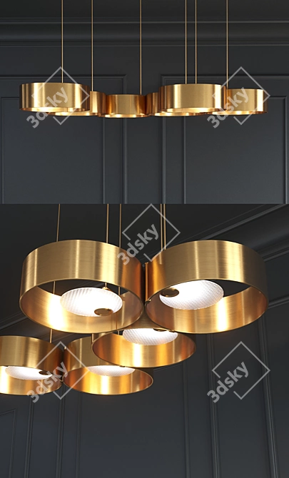 Masiero Sound OR6: Elegant Lighting Fixture 3D model image 2