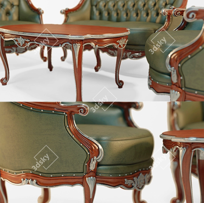 Venetian Elegance in Villa Venezia 3D model image 2