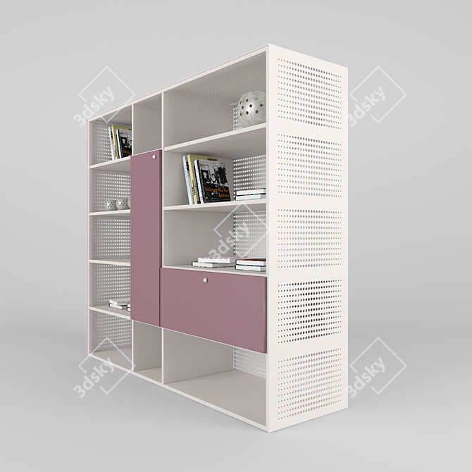 Mesh Collection: Stylish Shelf 3D model image 2