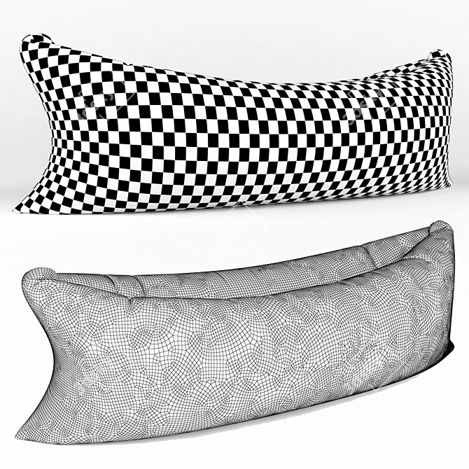 Lamzac Fatboy Inflatable Outdoor Sofa 3D model image 2