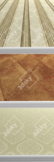 Superior Quality Nextwall Traditional Wallpaper 3D model image 3