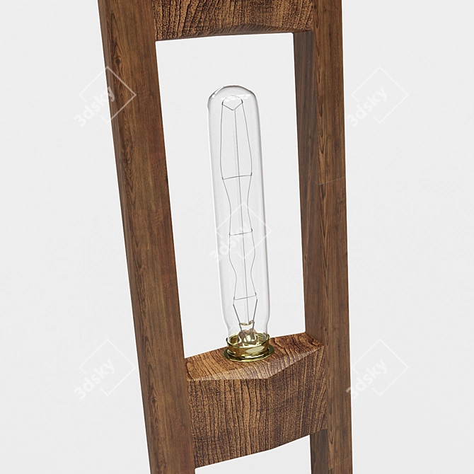 Modern Totem Lamp: Elegant Illumination 3D model image 2