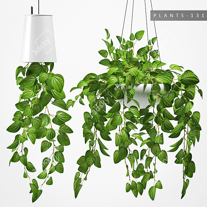 Green Oasis Collection: 131 Unique Plant Varieties 3D model image 1