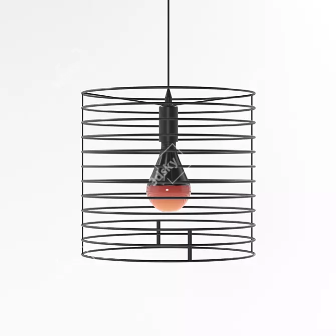 Stylish Chandelier: Illuminate in Fashion 3D model image 1