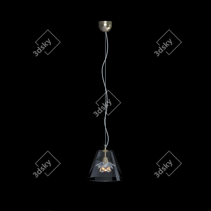 Harco Loor Flower Large Lamp 3D model image 2