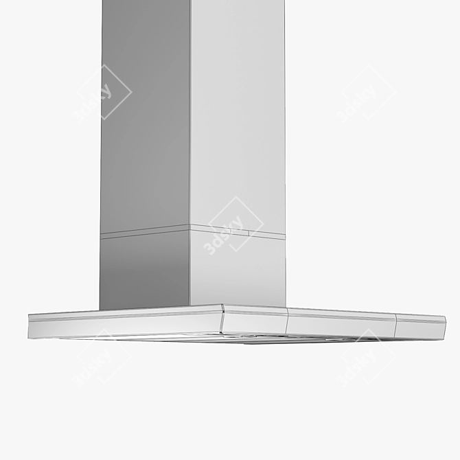 Bosch Chimney Extractor Hood DWB068J50B 3D model image 3