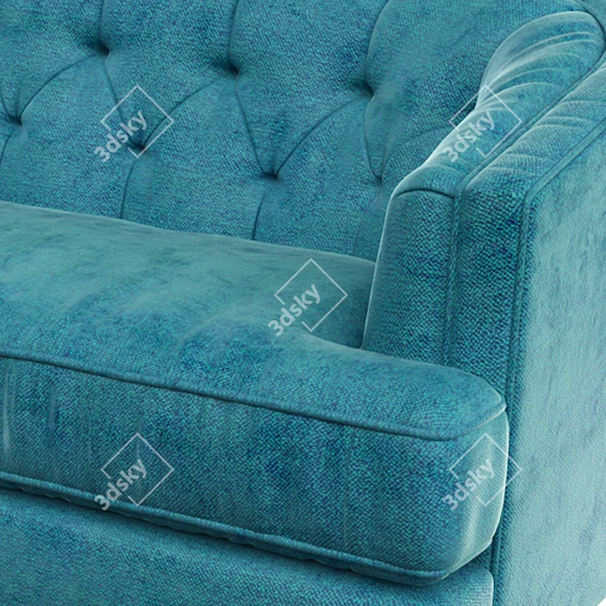 Astley Lounge Sofa: Contemporary Comfort for Your Space 3D model image 2