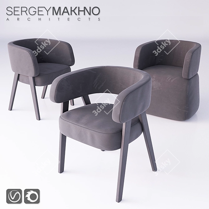SMA Animalia Chairs: Introducing the Wild Collection 3D model image 1
