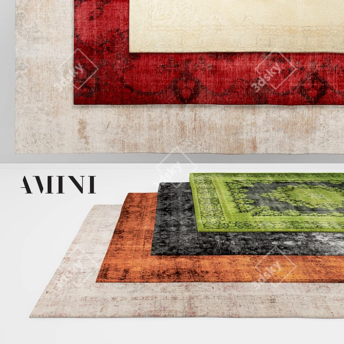Revive your space with Amini Rugs! 3D model image 1