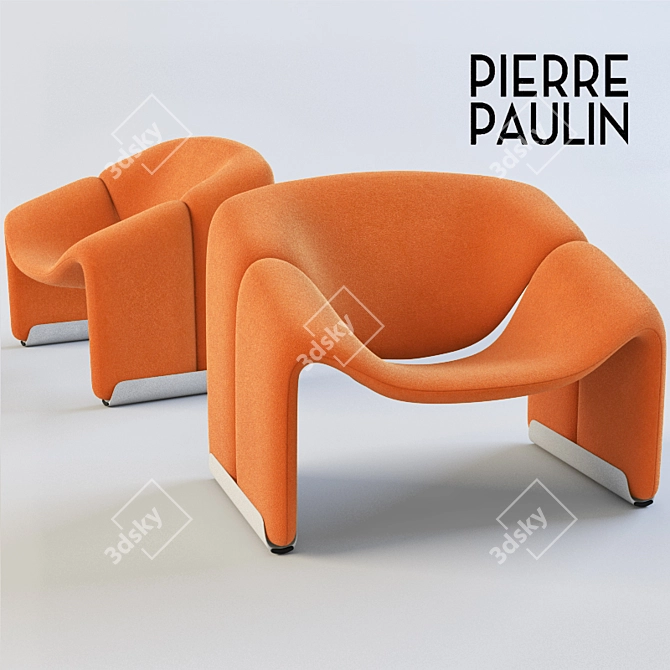 Vibrant Fun F-598 Chair 3D model image 1