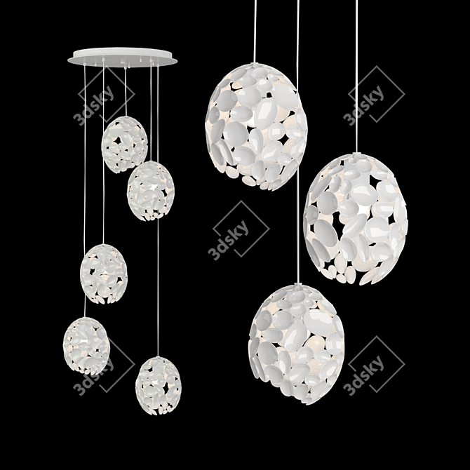 Schuller Narisa 266426 Chandelier 3D model image 2