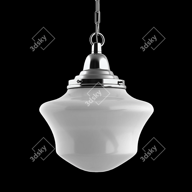 Modern Mini Pendant Light: Design Classics FC3-26 3D model image 1