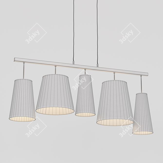 TK Lighting Pedro Collection Fixtures 3D model image 3
