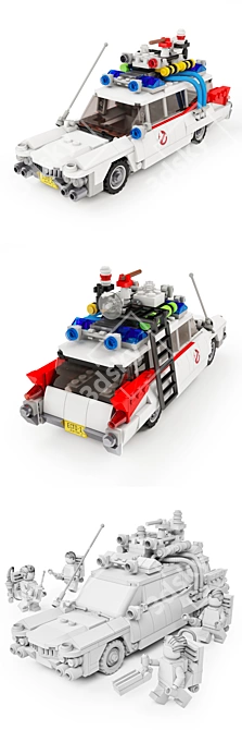 Limited Edition LEGO Ghostbusters Set 3D model image 3