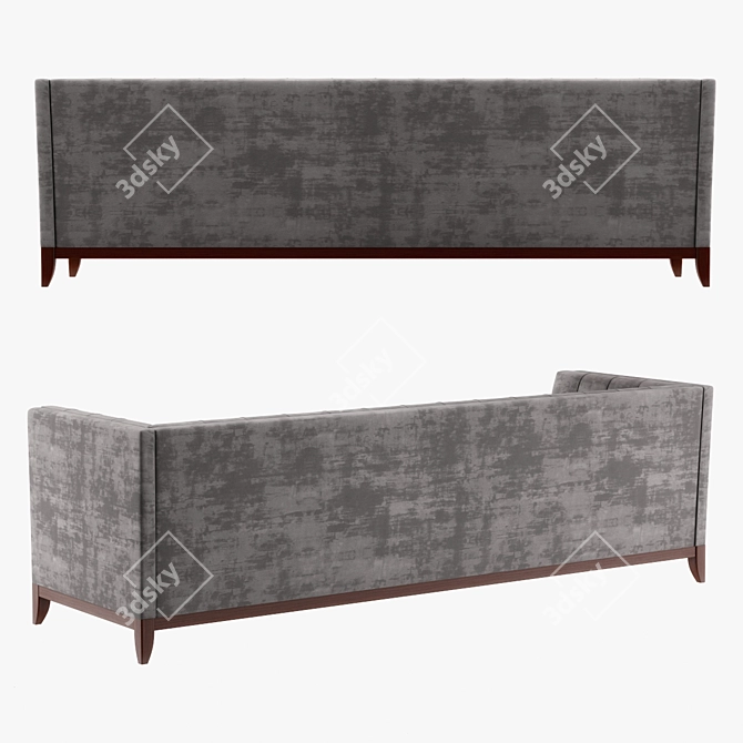 Lixis 5-Seat Sofa by Seven Sedie 3D model image 2