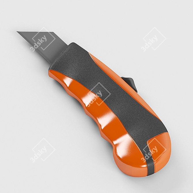 EasyCut Plastic Box Cutter 3D model image 2