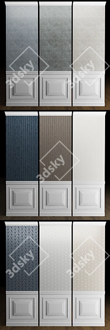 York Dazzling Dimensions: American Wallpaper 3D model image 2