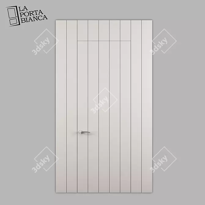 Milena S. Interior Door 3D model image 1