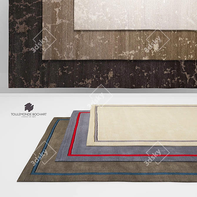 Studio Toulemonde Bochart Hand-Knotted Rugs 3D model image 1