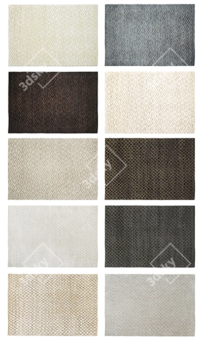 Ululu Collection Rugs: Kristina Lassus Pt. 4 3D model image 3