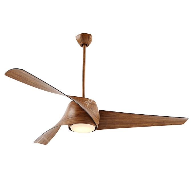 BreezeMaker Ceiling Fan 3D model image 1