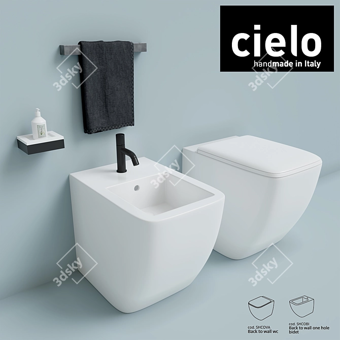 Cielo Shui Comfort: Elegant and Functional 3D model image 1