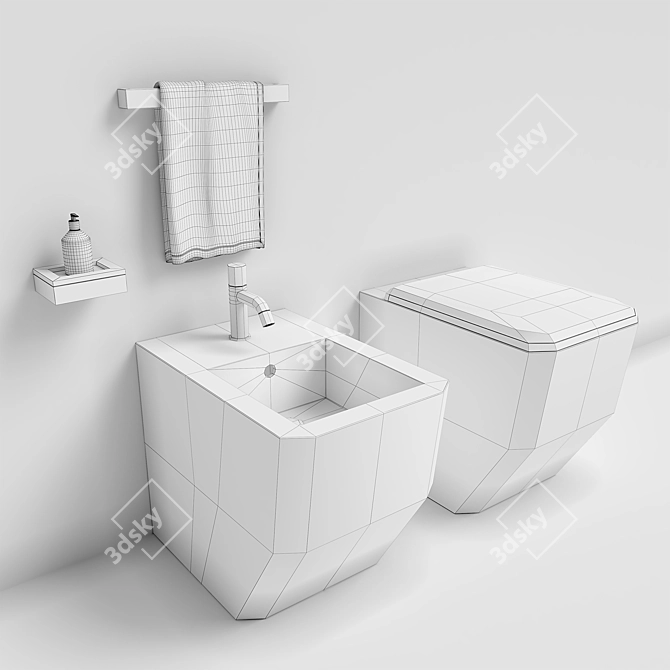 Cielo Shui Comfort: Elegant and Functional 3D model image 2