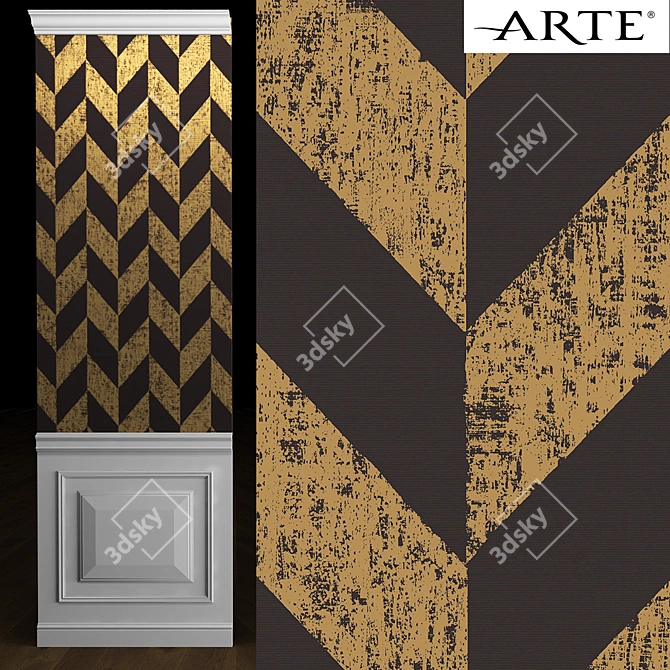 Ethereal Elegance: Mirage Trianale 3D model image 1