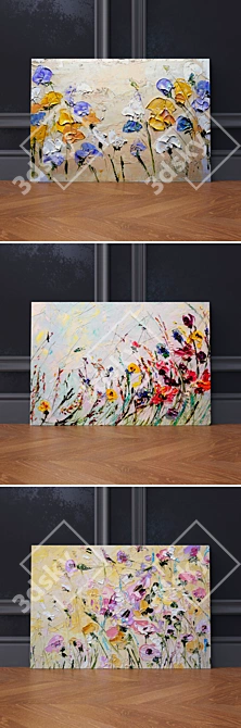 Beautiful Oil Paintings by Marina Matkina 3D model image 2