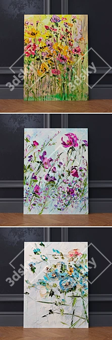 Beautiful Oil Paintings by Marina Matkina 3D model image 3