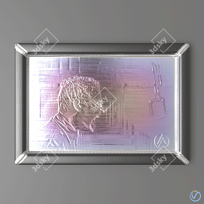 Metallic Masterpiece 3D model image 1