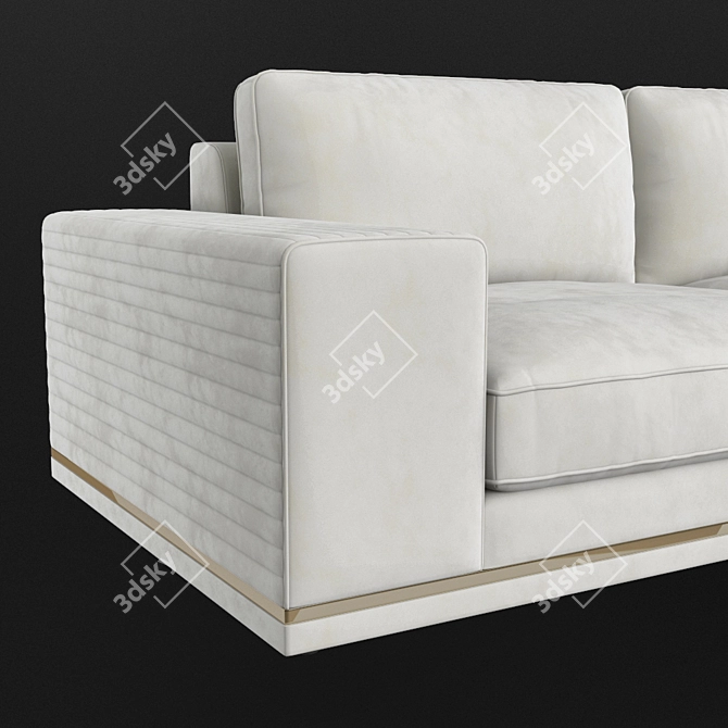 Elegant Longi - Cohen Sofa 3D model image 2