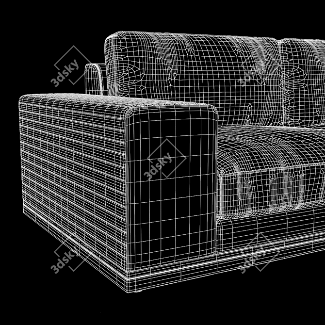 Elegant Longi - Cohen Sofa 3D model image 3