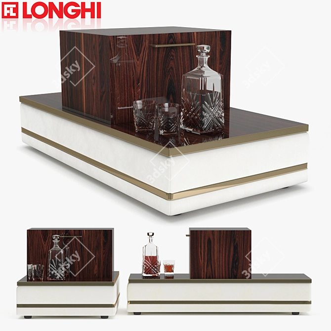 Minimalist Cohen Divider Table 3D model image 1