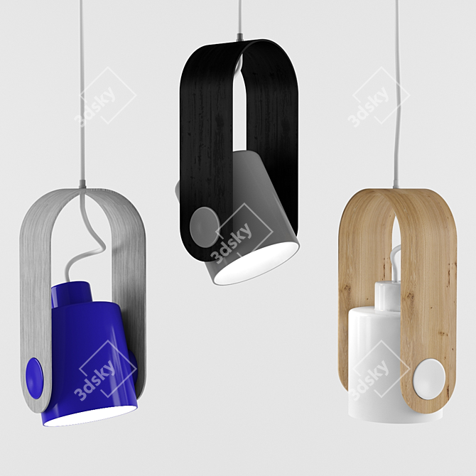 Sleek Track Light for Modern Spaces 3D model image 3