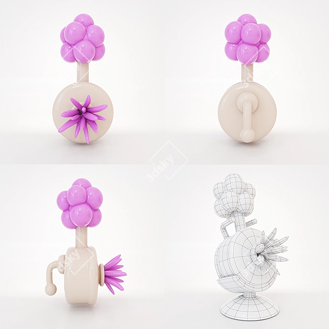 Rick and Morty Plumbus Replica 3D model image 3